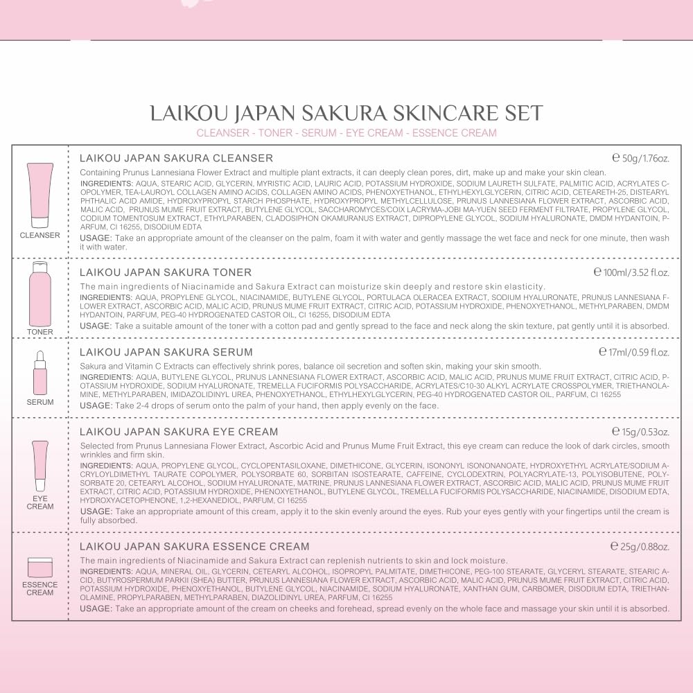 Sakura Glow Beauty Set