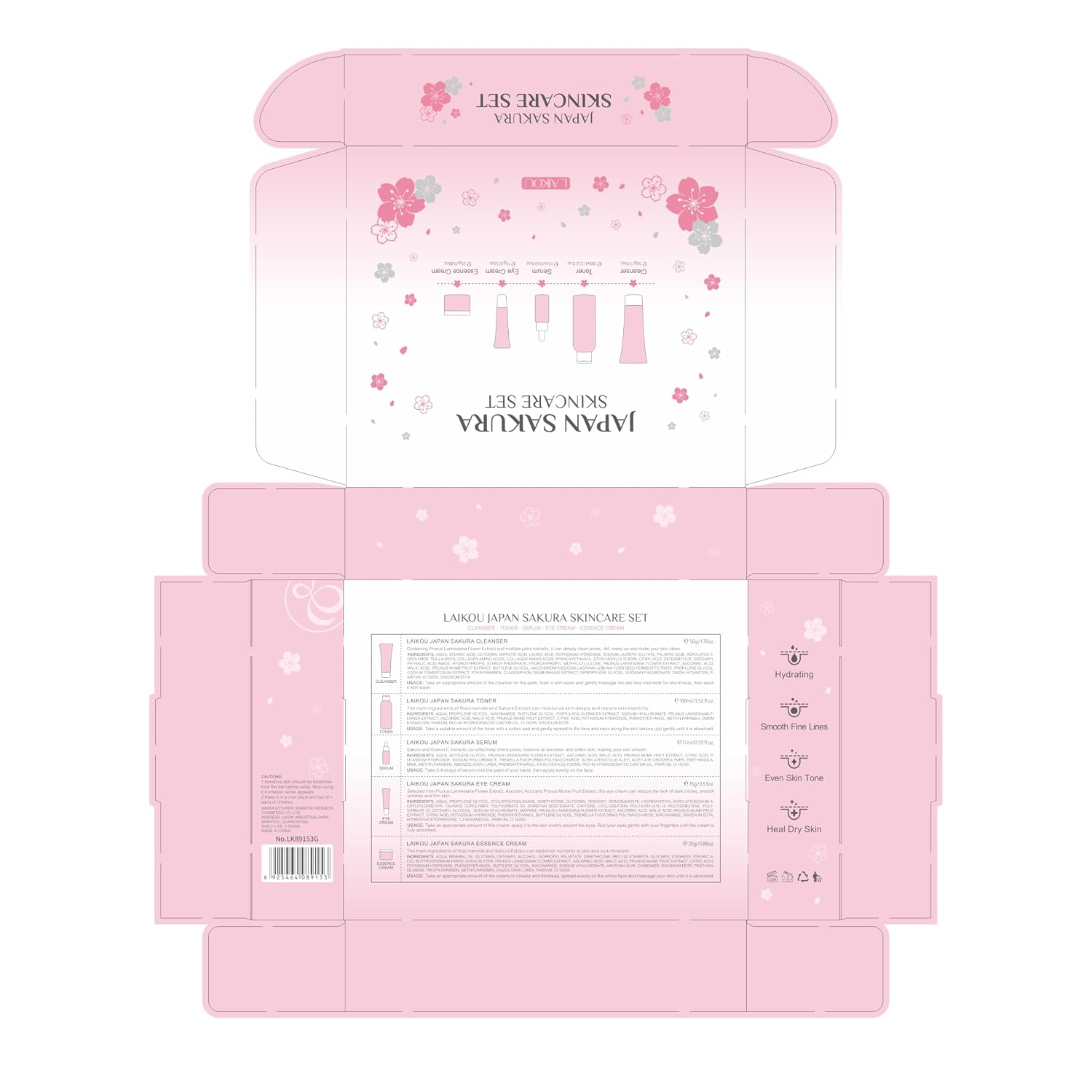 Sakura Glow Beauty Set