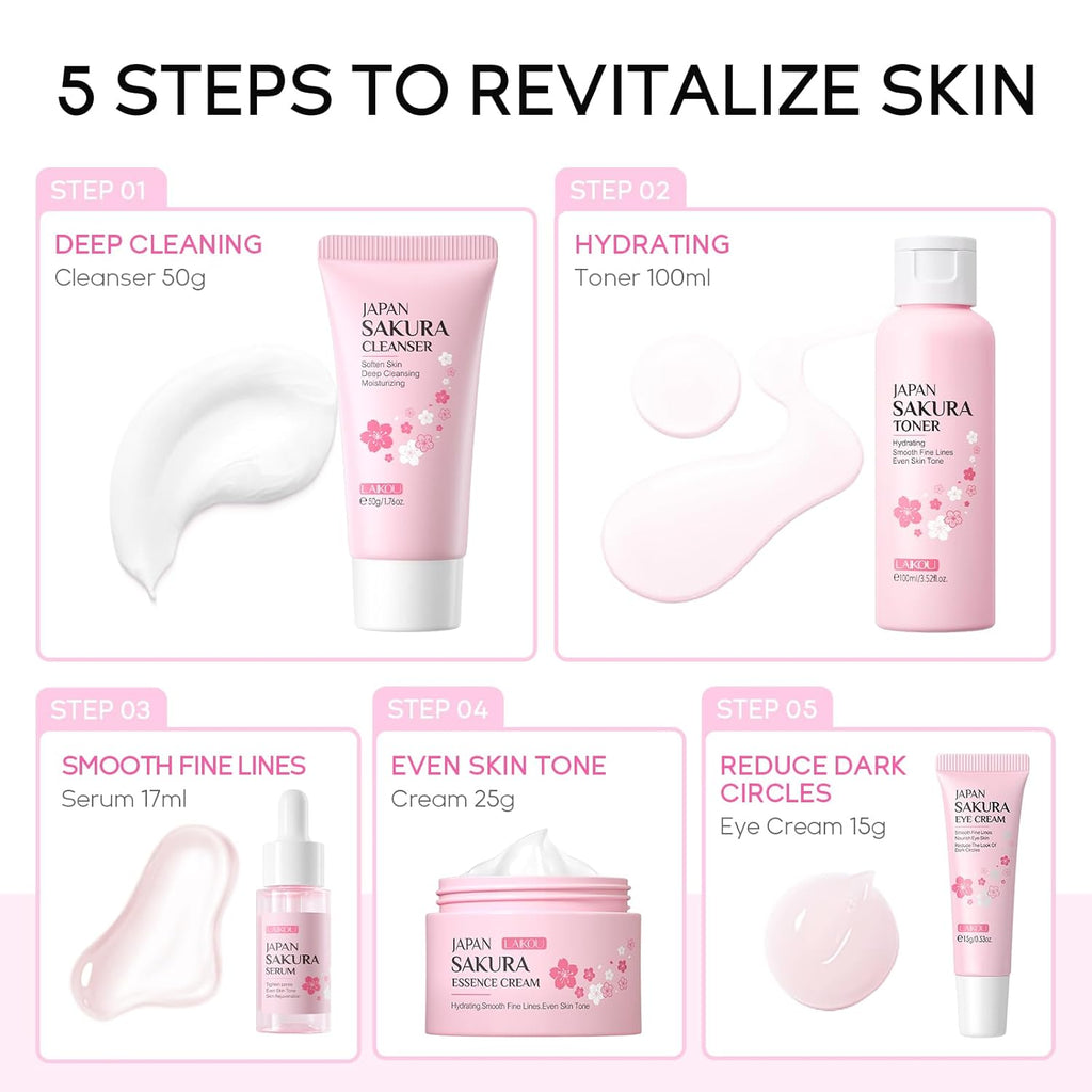 Sakura Glow Beauty Set